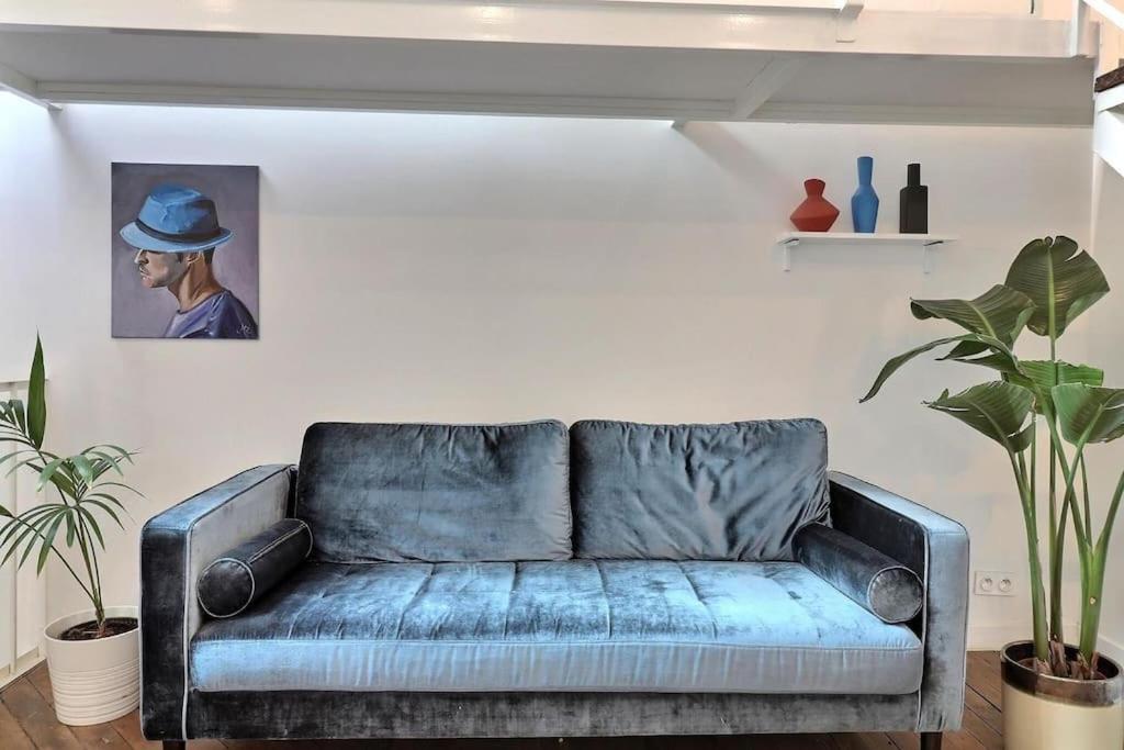 Unique Loft Apartment Located 15 Minutes From The Champs Elysees Сент-Уен Екстериор снимка